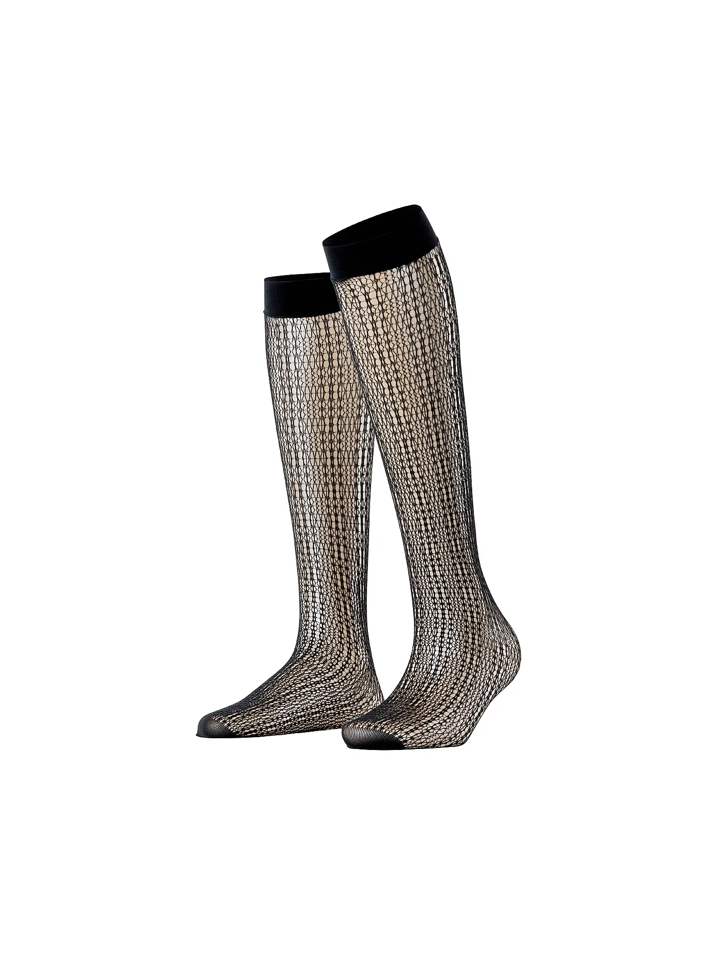 FALKE | Kniestrümpfe CROSSROADS black | schwarz