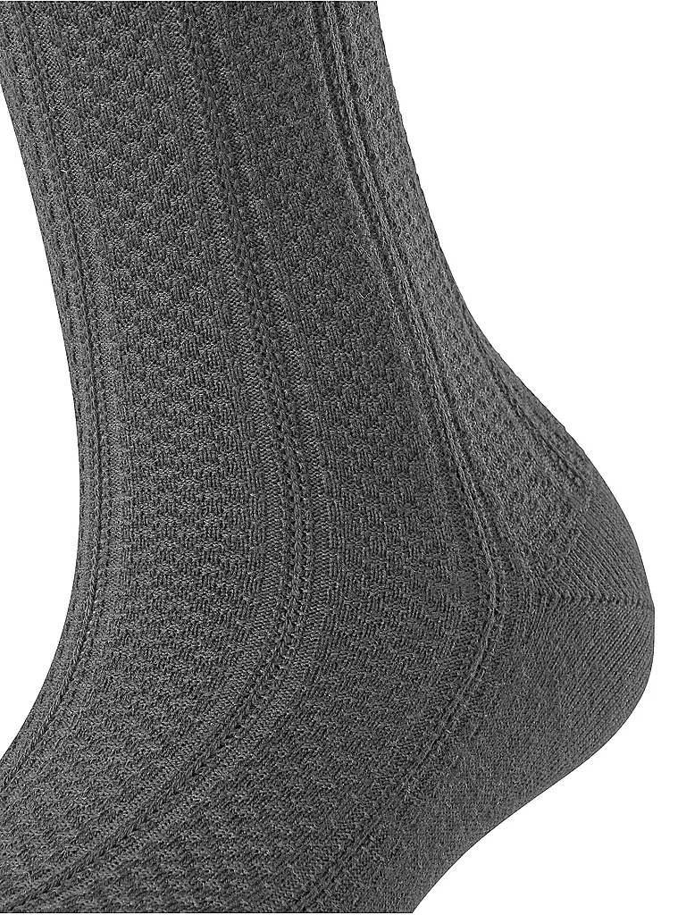 FALKE | Kniestrümpfe NEEDLEPOINT dark rock | olive