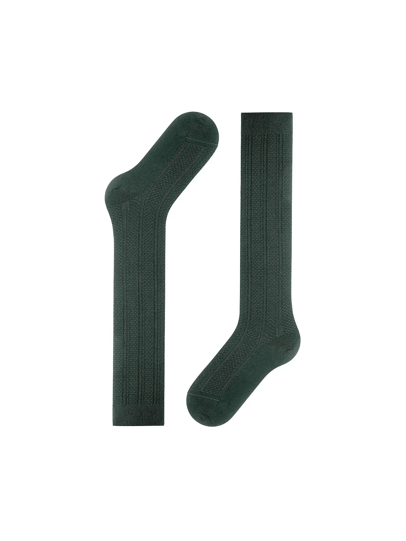 FALKE | Kniestrümpfe NEEDLEPOINT thyme | olive