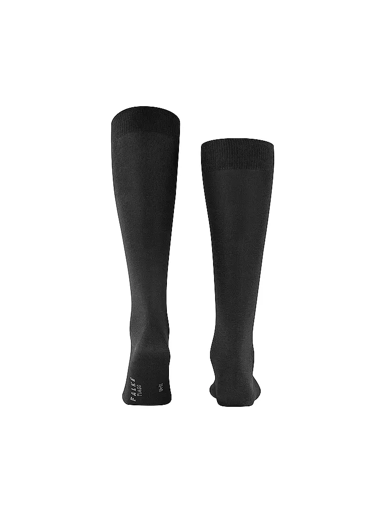 FALKE | Kniestrümpfe TIAGO black | dunkelblau