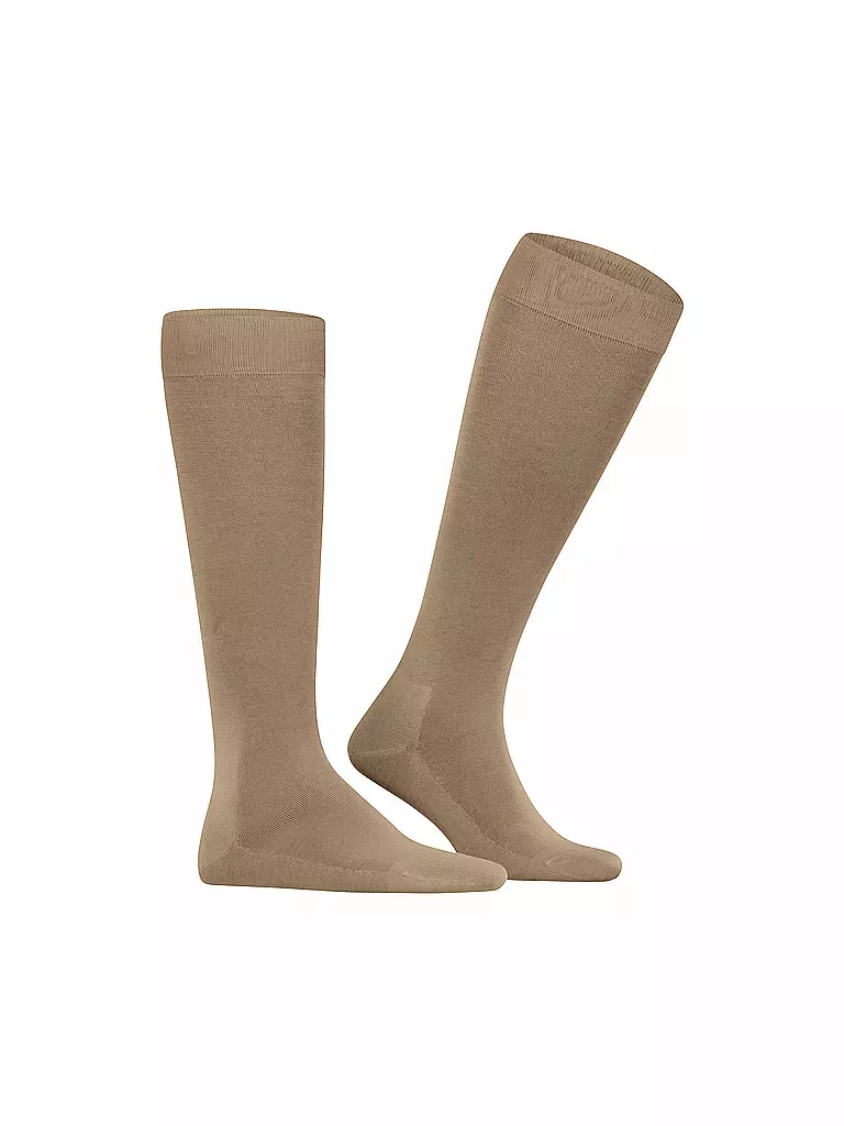 FALKE | Kniestrümpfe TIAGO camel | dunkelblau