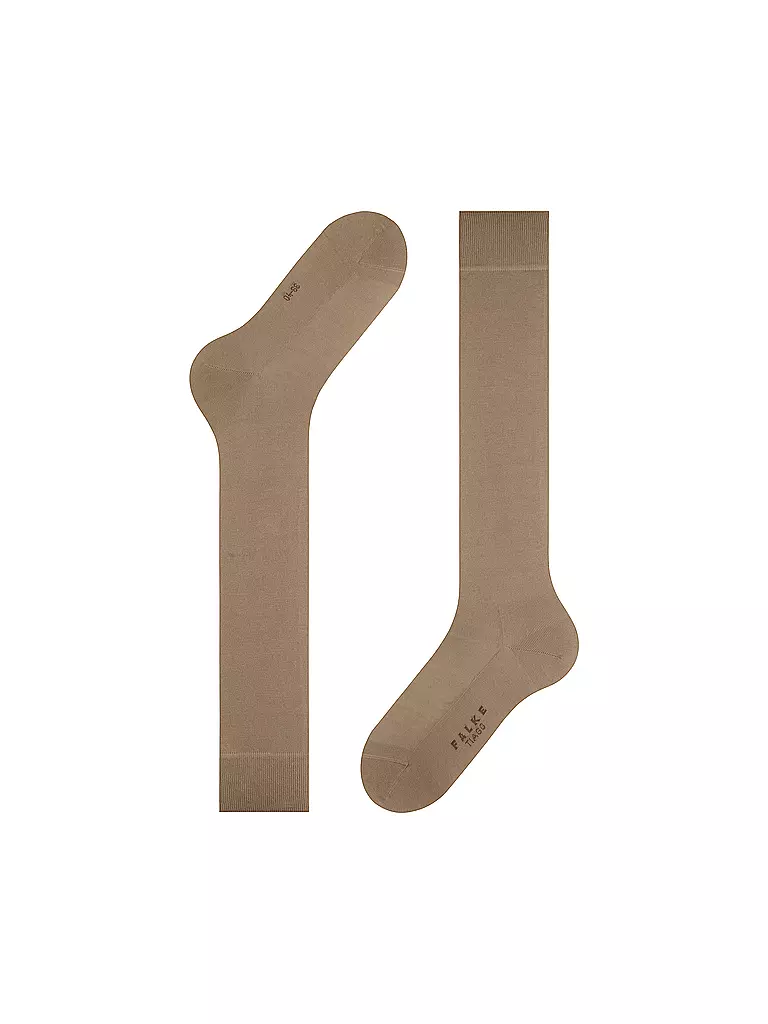 FALKE | Kniestrümpfe TIAGO camel | dunkelblau