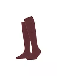 FALKE | Kniestrümpfe | dunkelrot