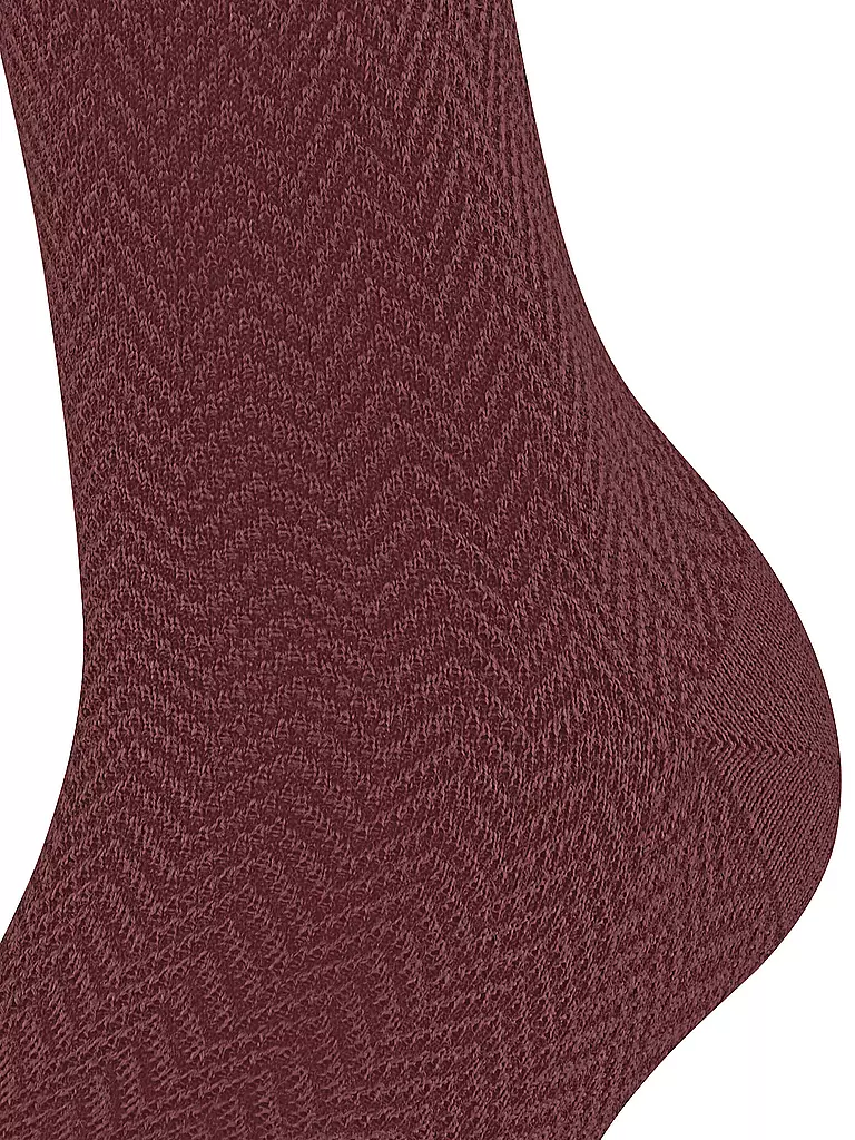 FALKE | Kniestrümpfe | dunkelrot
