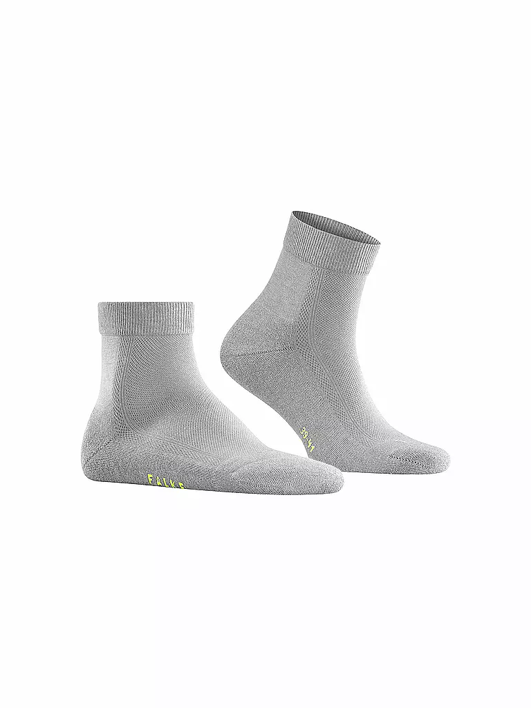 FALKE | Kurzsocken COOL KICK light grey melange | dunkelblau