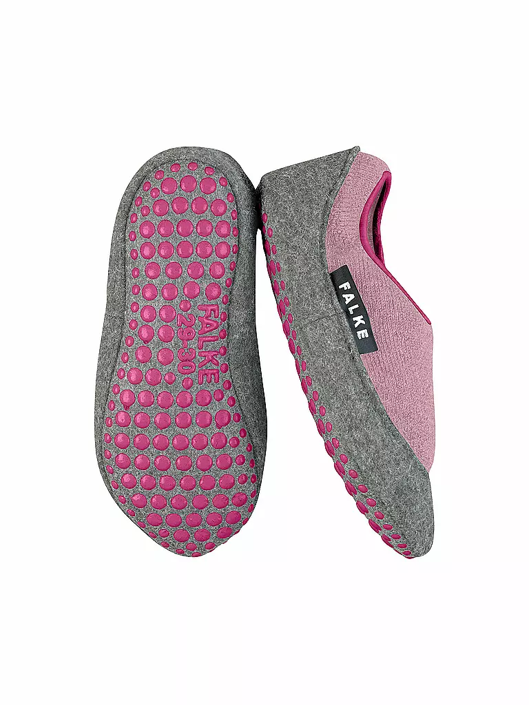 FALKE | Mädchen Sneaker ABS Slipper Socken Cosy almond blossom | rosa