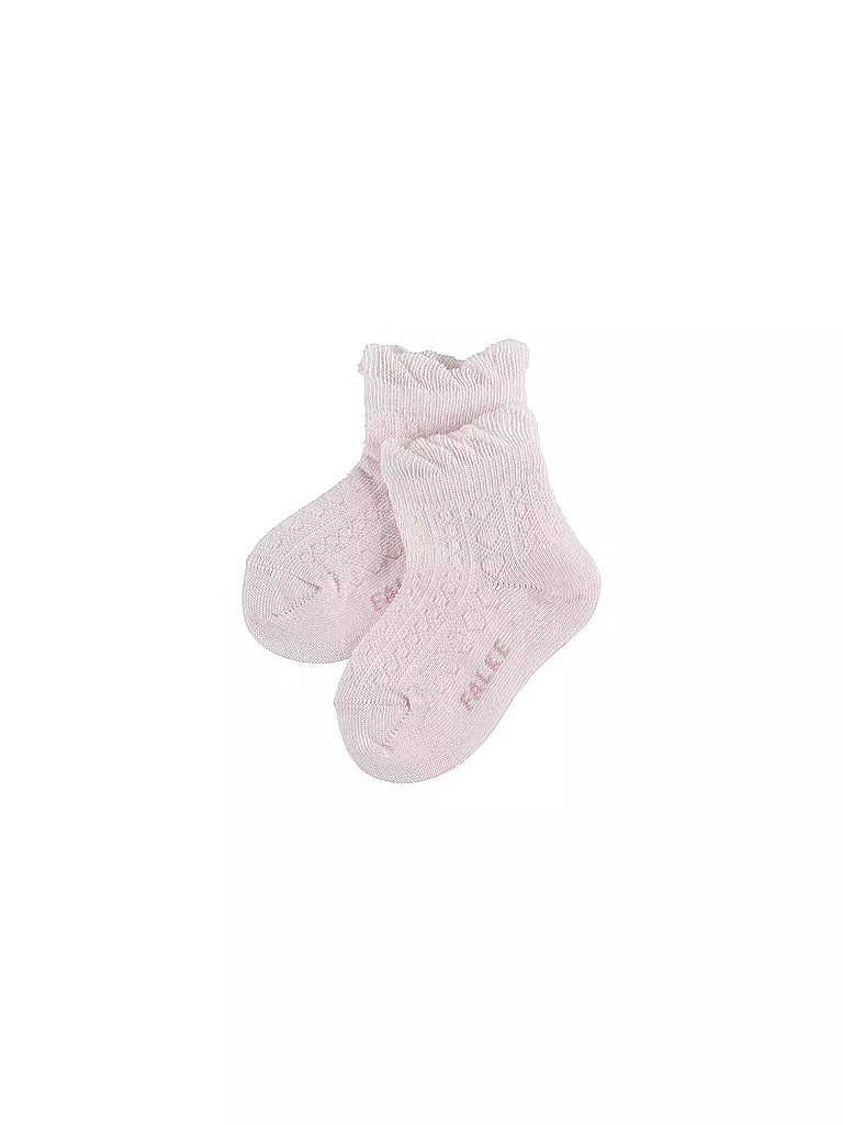 FALKE | Mädchen Socken "Romantic Net" (powder rose) 12120 powder rose | rosa