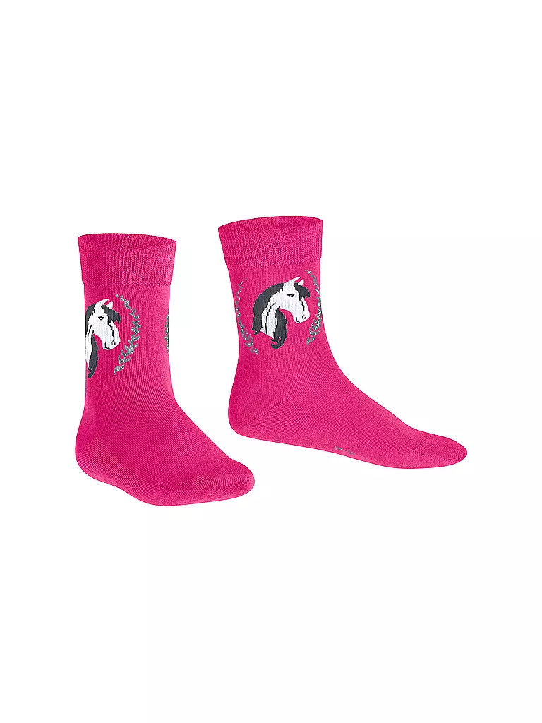 FALKE | Mädchen Socken gloss | dunkelblau