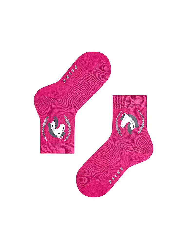 FALKE | Mädchen Socken gloss | dunkelblau