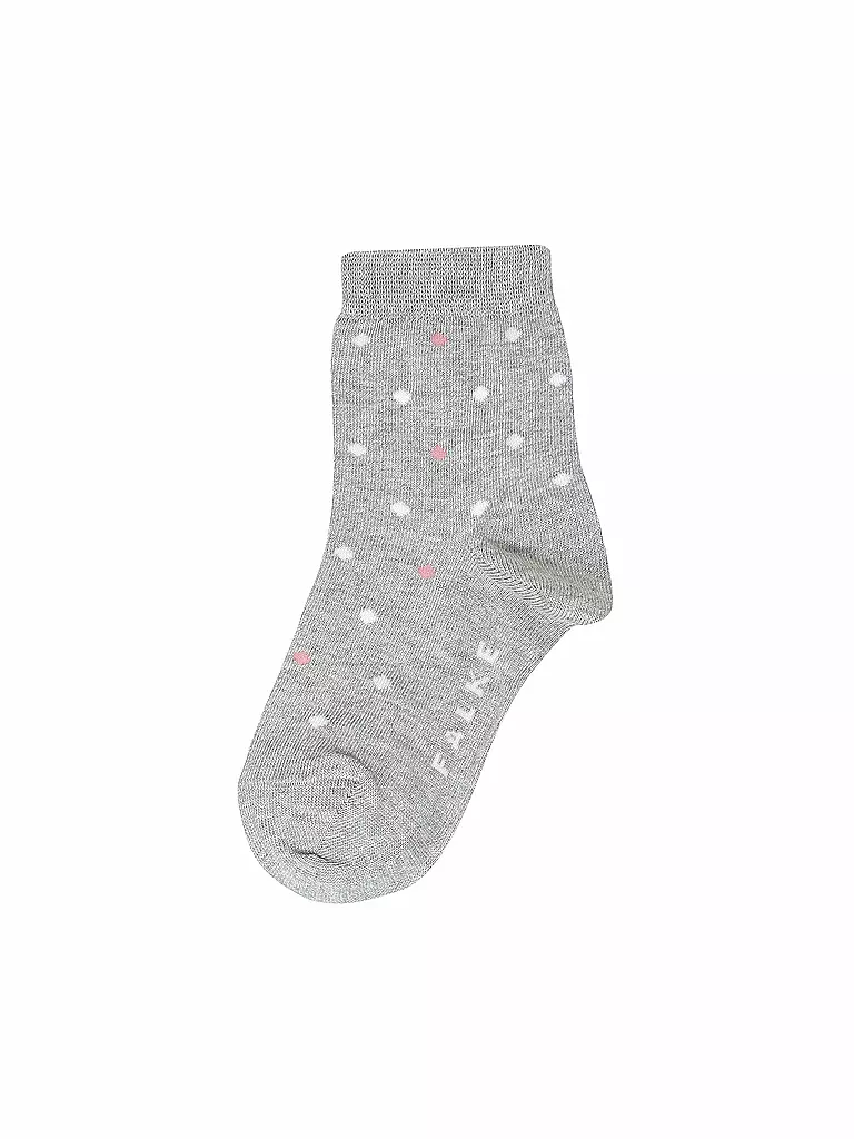 FALKE | Mädchen Socken Multi Dot light grey | grau