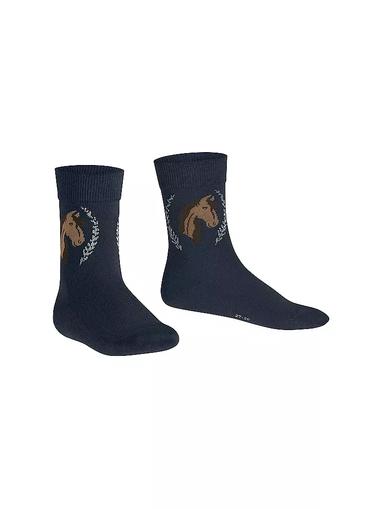 FALKE | Mädchen Socken space blue | grau