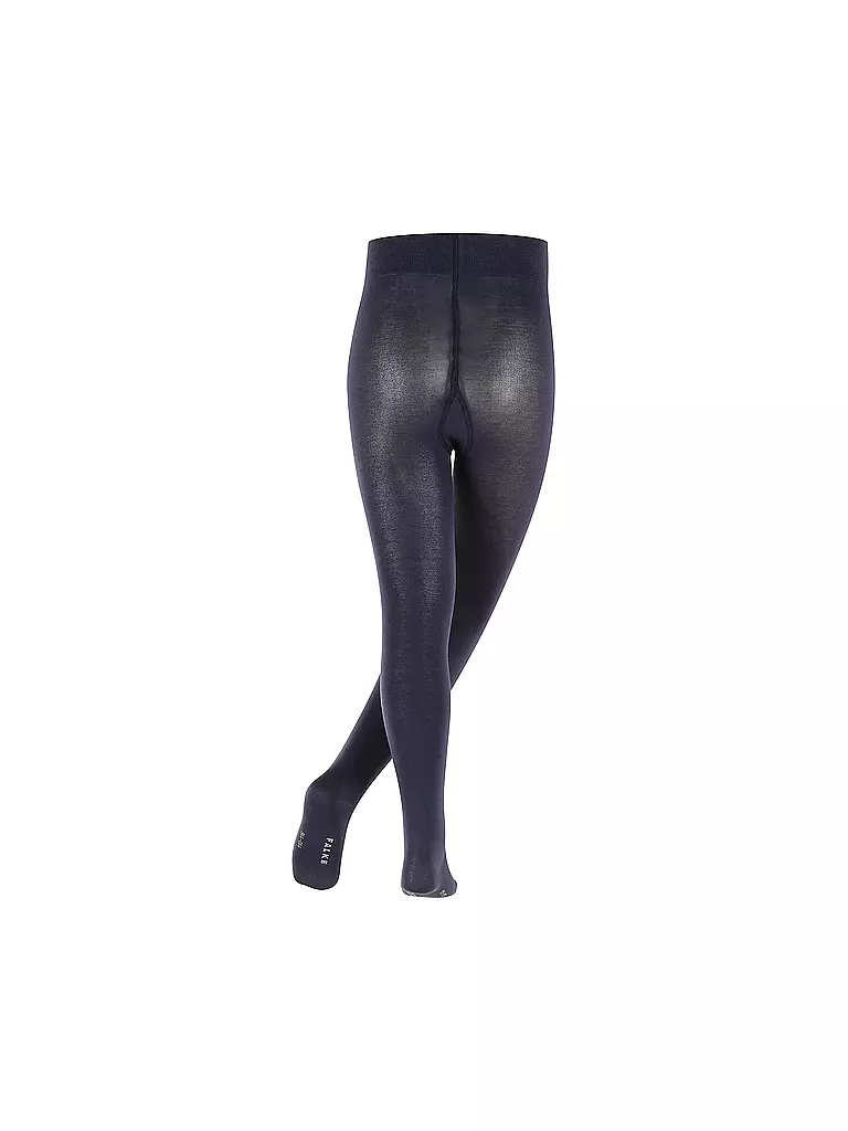 FALKE | Mädchen Strumpfhose COTTON TOUCH dark navy | rot