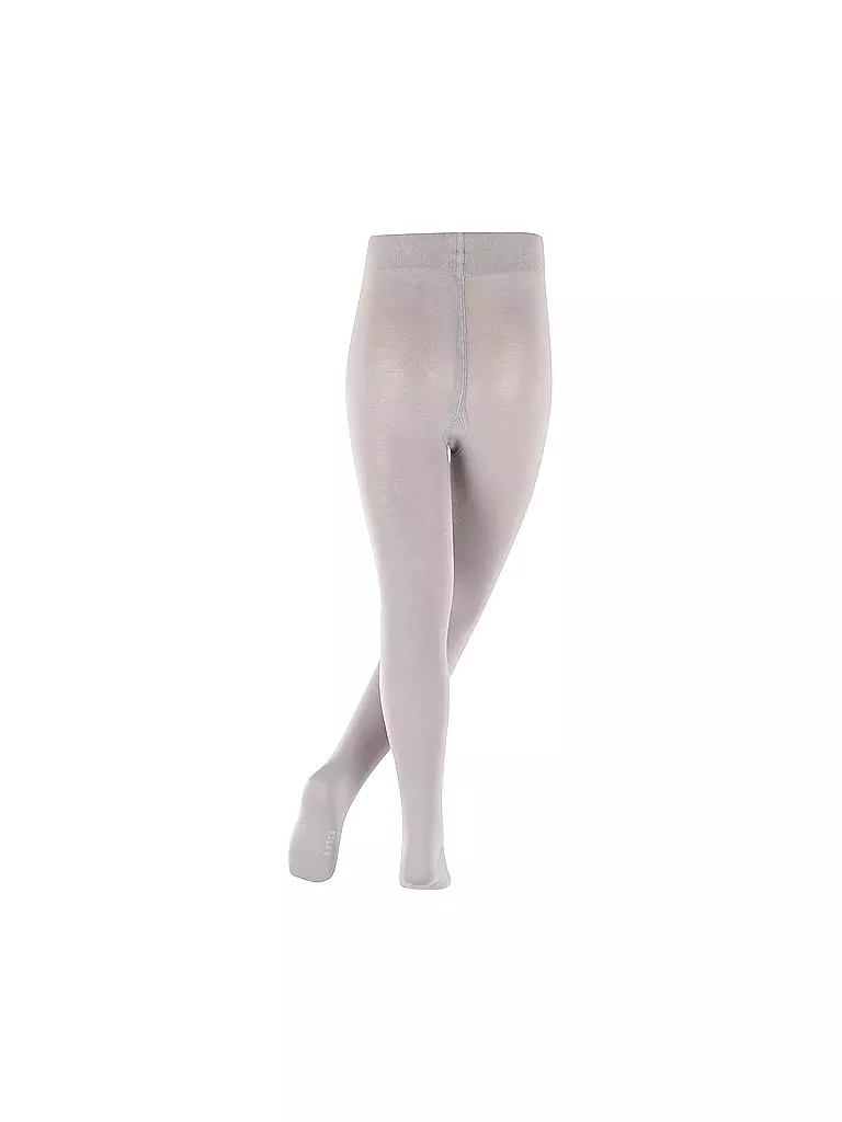 FALKE | Mädchen Strumpfhose COTTON TOUCH silver | dunkelblau