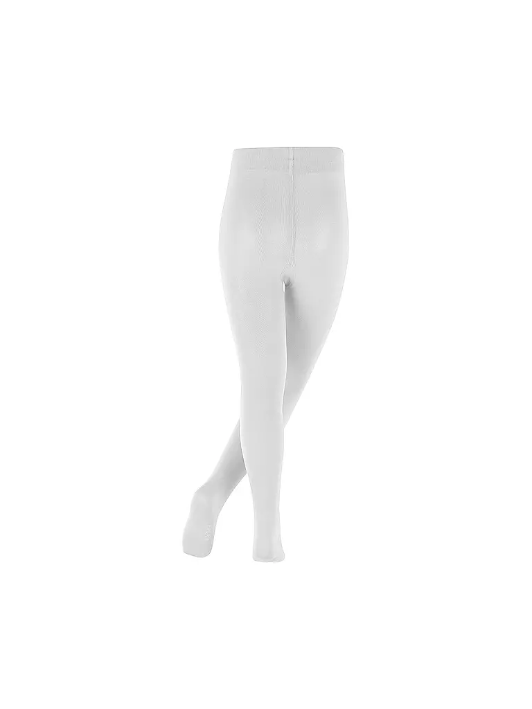 FALKE | Mädchen Strumpfhose COTTON TOUCH white | rot