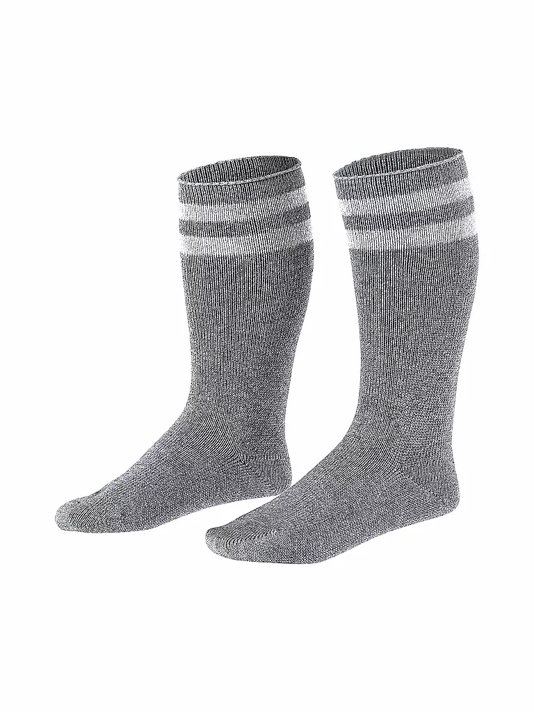 FALKE | Mädchen-Socken "Glitter Boot" | grau