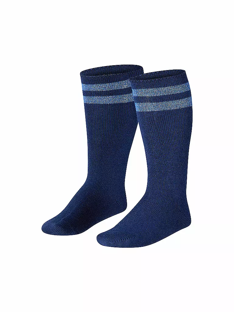 FALKE | Mädchen-Socken "Glitter Boot" | blau