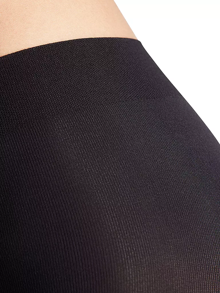 FALKE | Modestrumpfhose CHECK MATE black | dunkelrot