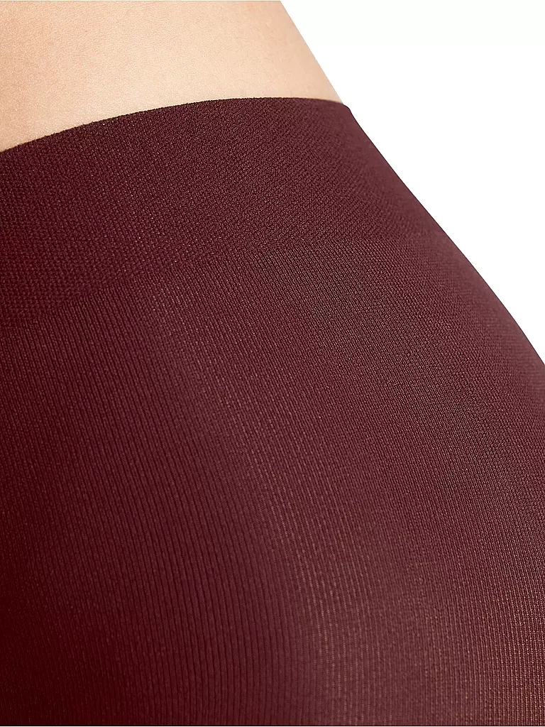 FALKE | Modestrumpfhose CHECK MATE cayenne | dunkelblau