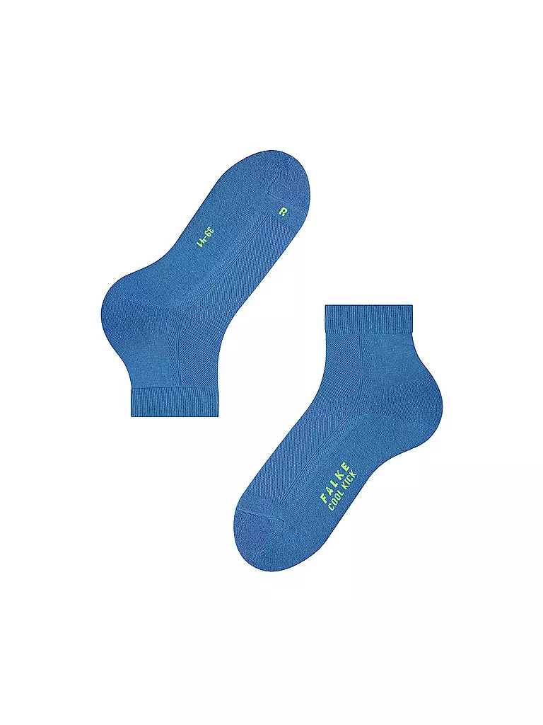 FALKE | Sneaker Socken COOL KICK blue / grey | dunkelblau