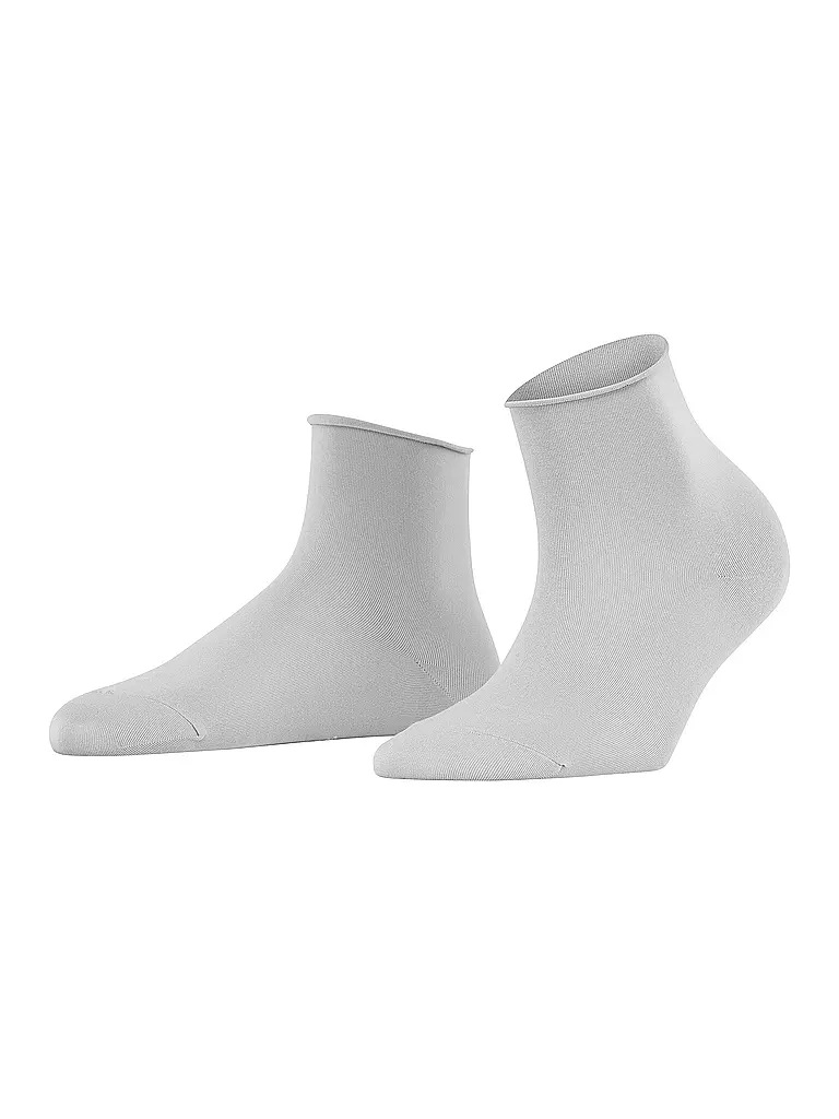 FALKE | Sneaker Socken COTTON TOUCH silver | hellgrau