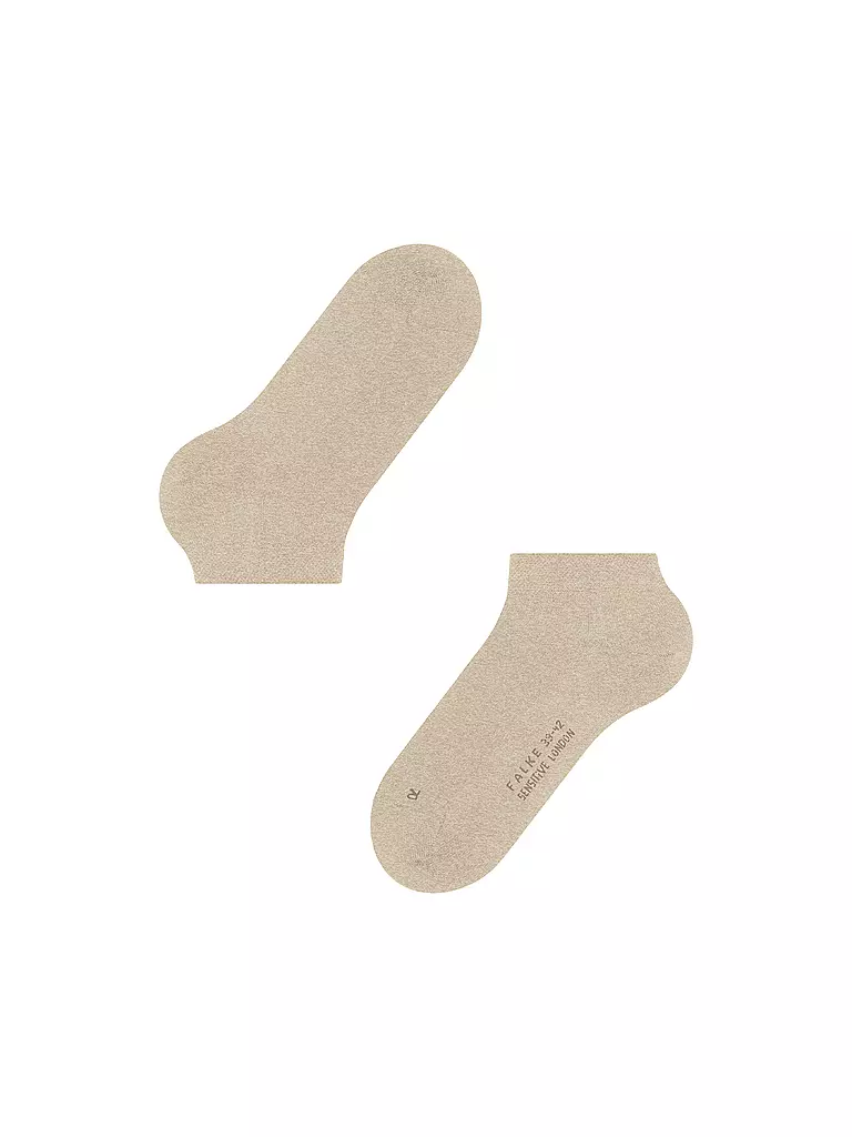 FALKE | Sneaker Socken SENSITIVE LONDON sand mel. | hellgrau