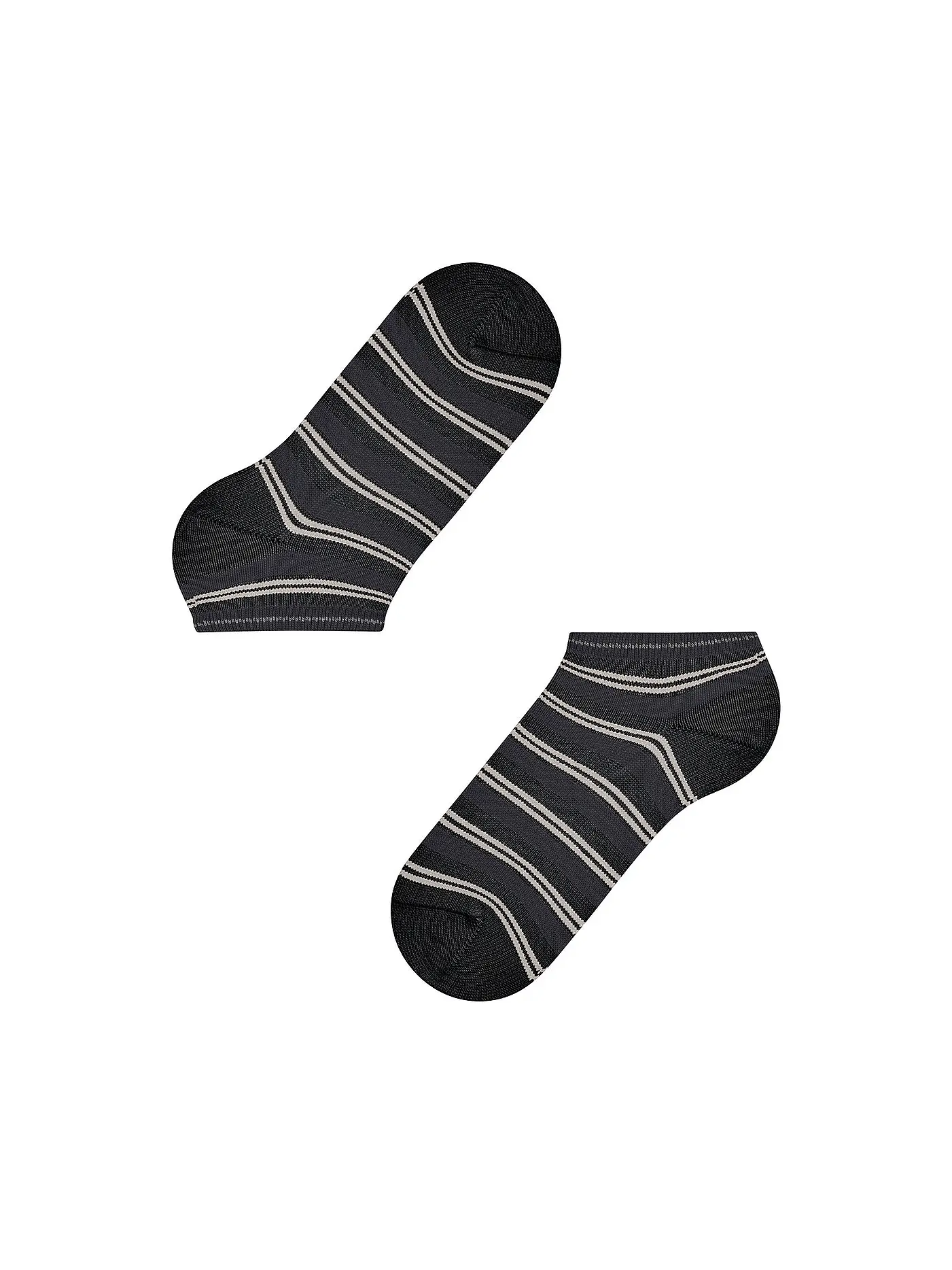 FALKE | Sneaker Socken SMART STRIPE black | schwarz