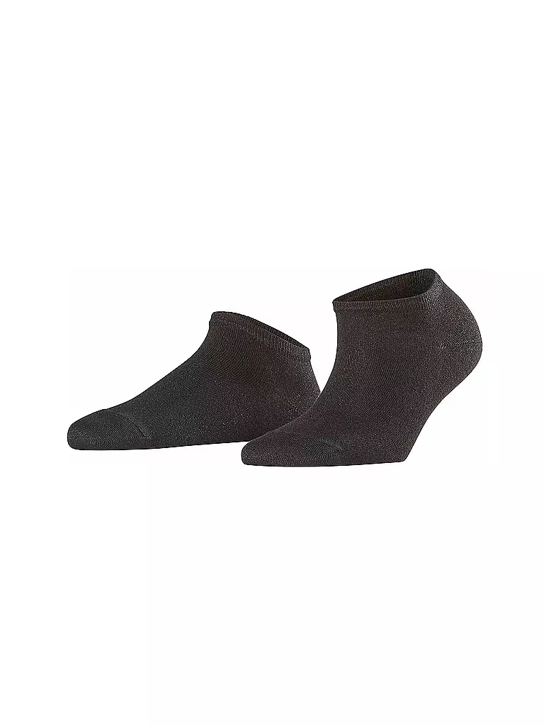 FALKE | Sneakersocken "Shiny" (Black) | schwarz