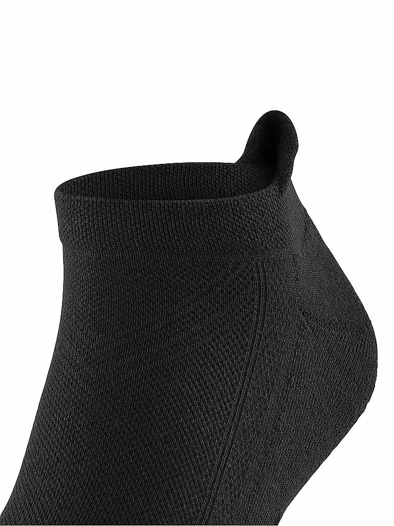 FALKE | Sneakersocken COOL KICK black | hellgrau