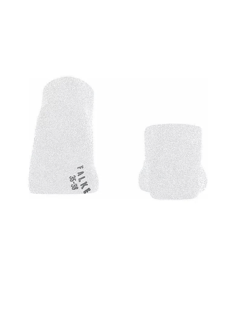 FALKE | Sneakersocken Shiny white | rosa