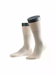 FALKE | Herren-Socken "Tiago" 14662 (denim mel.) | beige