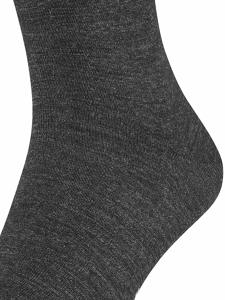 FALKE | Socken "Airport 14435" anthracite mel | grau