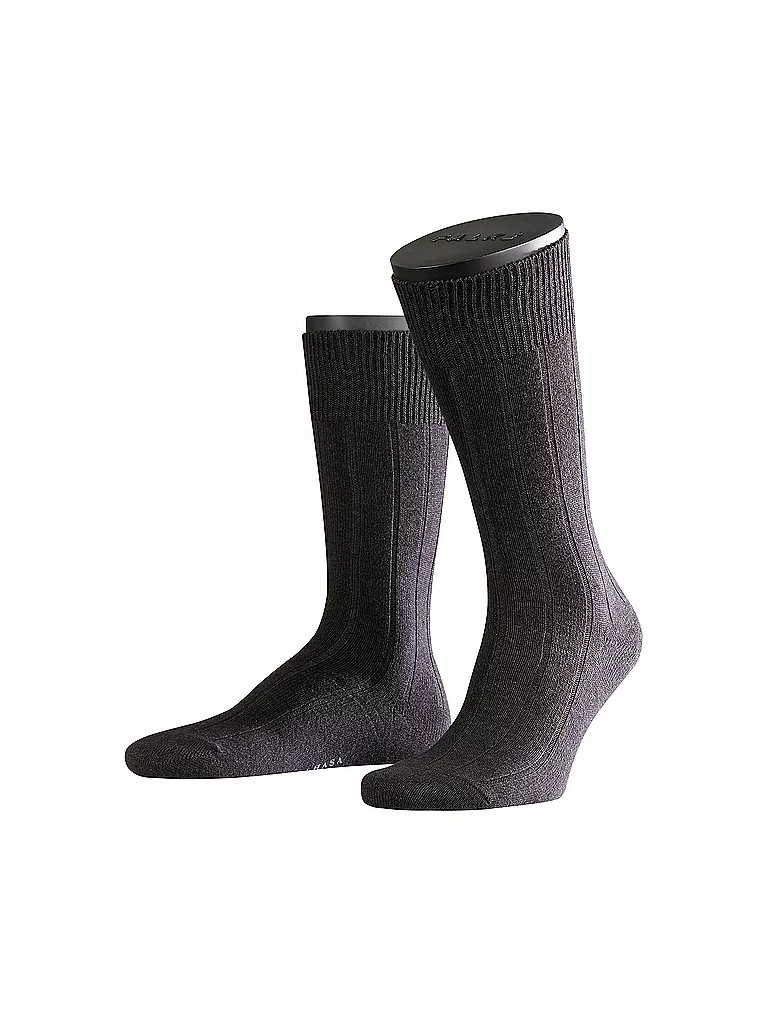 FALKE | Socken "Lhasa 14423" anthracite mel | grau