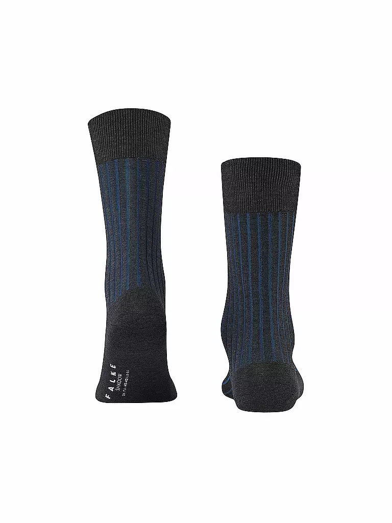 FALKE | Socken "Shadow" (anthrazit/blau) | grau