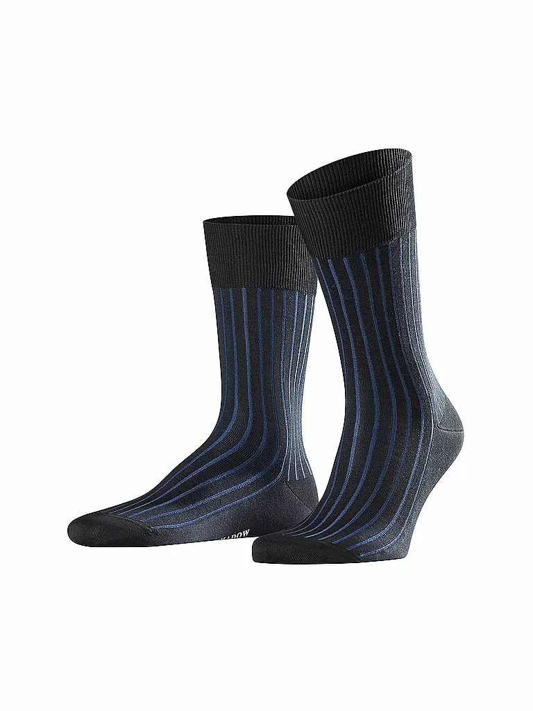 FALKE | Socken "Shadow" (schwarz/grau) | schwarz