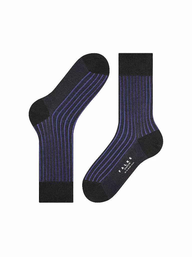 FALKE | Socken "Shadow" (schwarz/grau) | schwarz