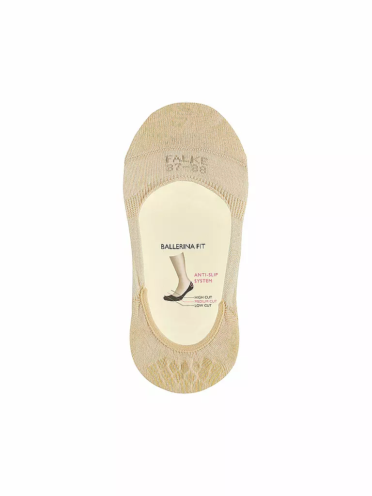 FALKE | Socken - Füsslinge Step Medium Cut cream | creme