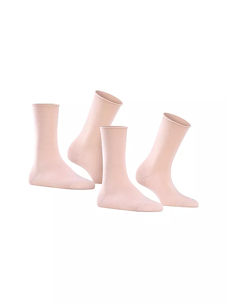 FALKE | Socken 2-er Pkg. HAPPY blossom | rosa