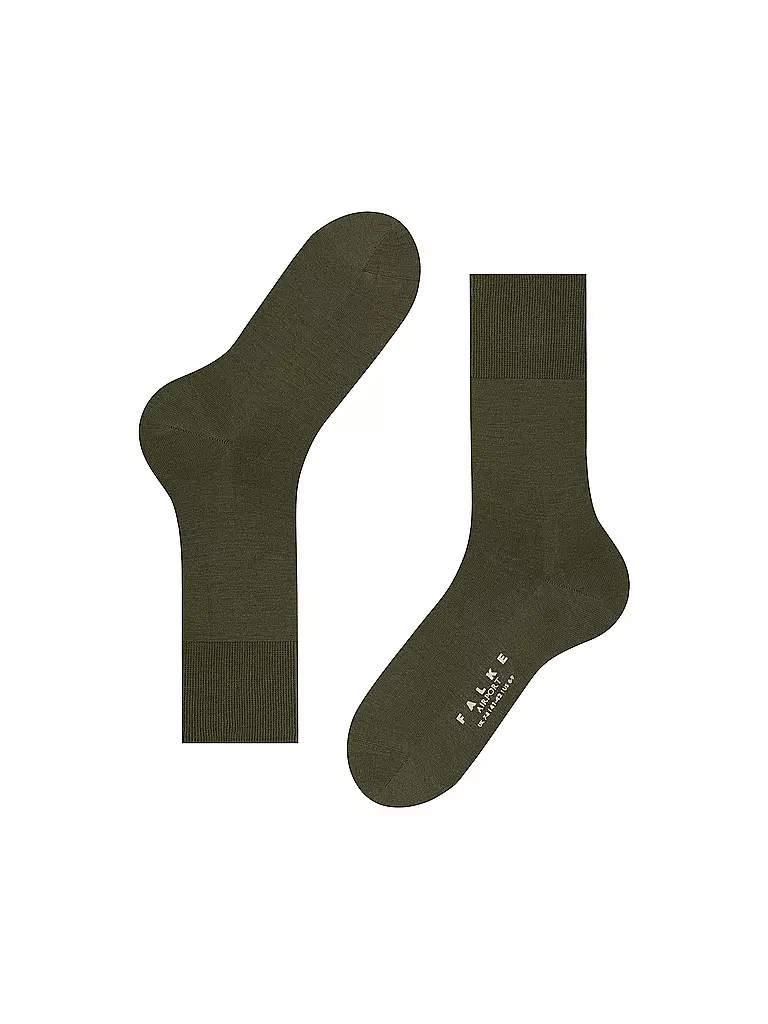 FALKE | Socken AIRPORT artichoke | olive