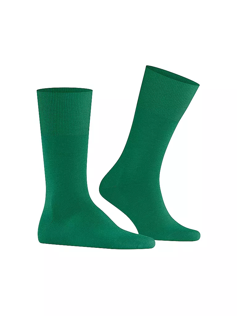 FALKE | Socken AIRPORT emerald | grün