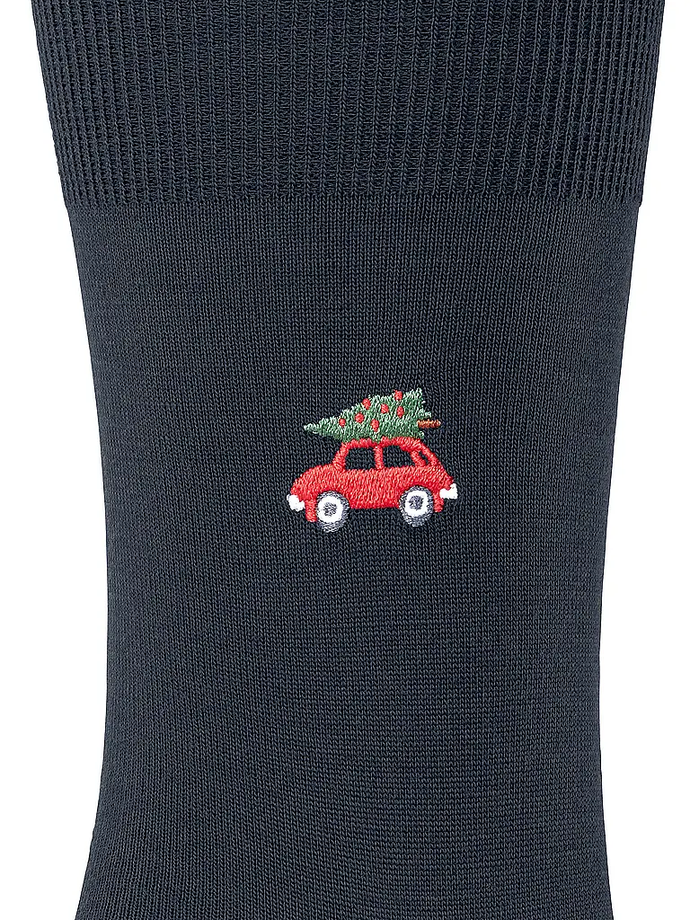 FALKE | Socken AIRPORT X-MAS CAR space blue | 