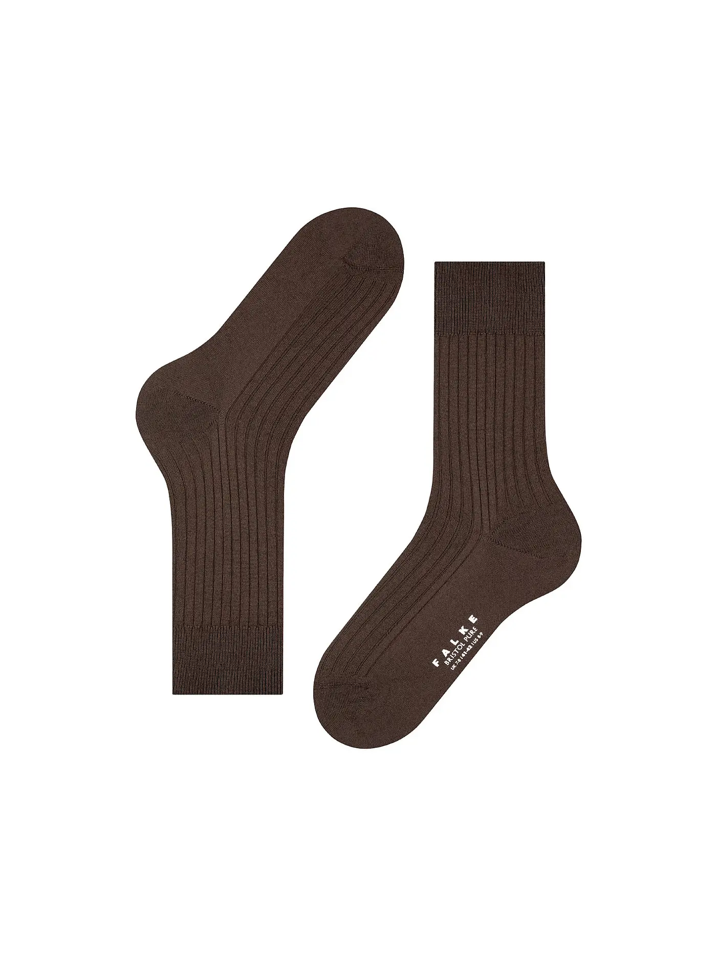 FALKE | Socken BRISTOL PURE brown | braun