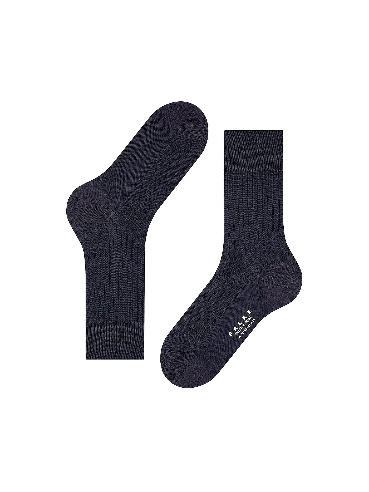 FALKE | Socken BRISTOL PURE dark navy | blau