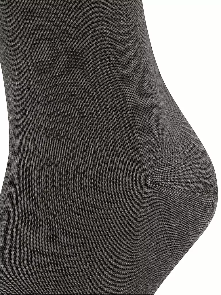 FALKE | Socken brown mel. | olive