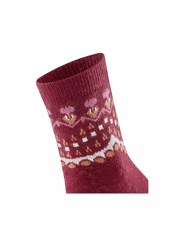 FALKE | Socken cayenne | dunkelrot