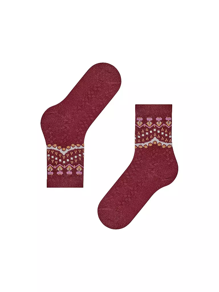FALKE | Socken cayenne | dunkelrot