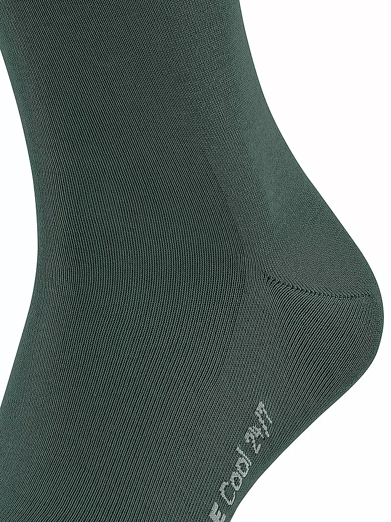 FALKE | Socken Cool 24/7 hunter green | dunkelgrün