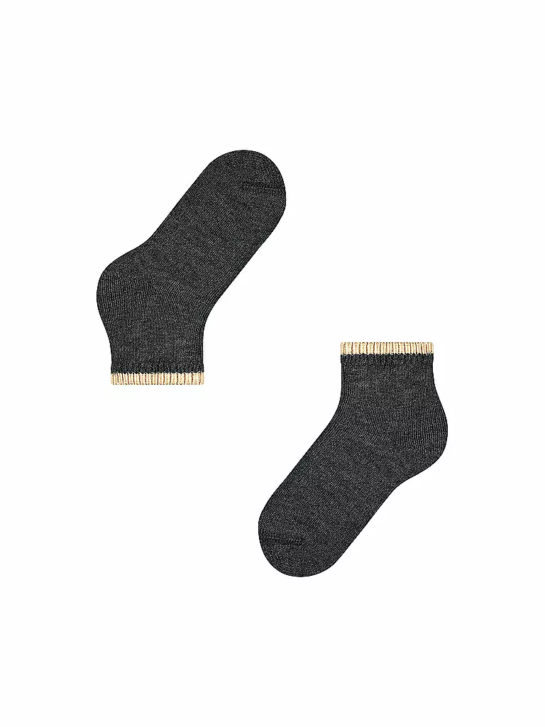 FALKE | Socken Cosy Plush anthra.mel | hellgrau