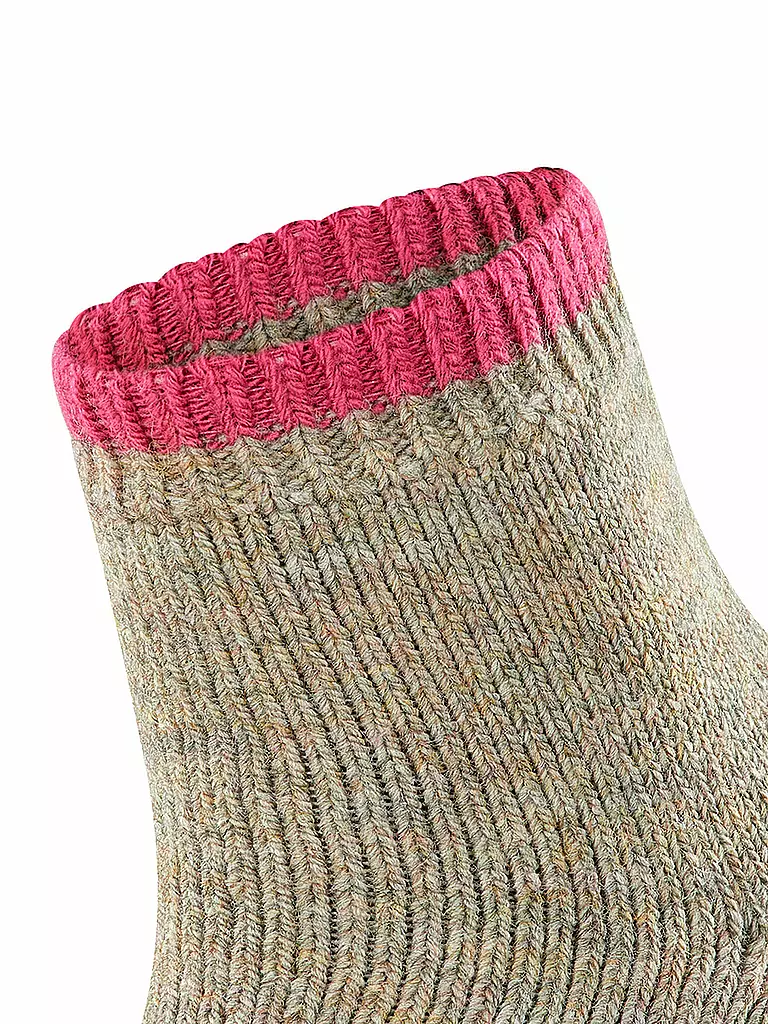 FALKE | Socken Cosy Plush nut mel. | schwarz