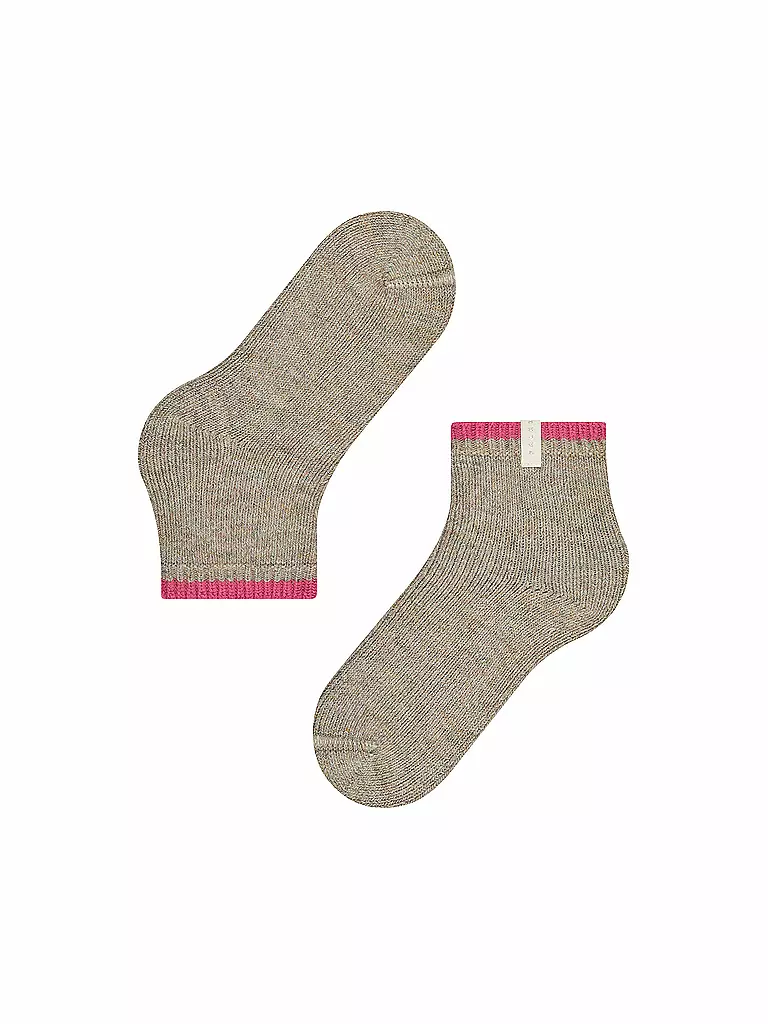 FALKE | Socken Cosy Plush nut mel. | schwarz