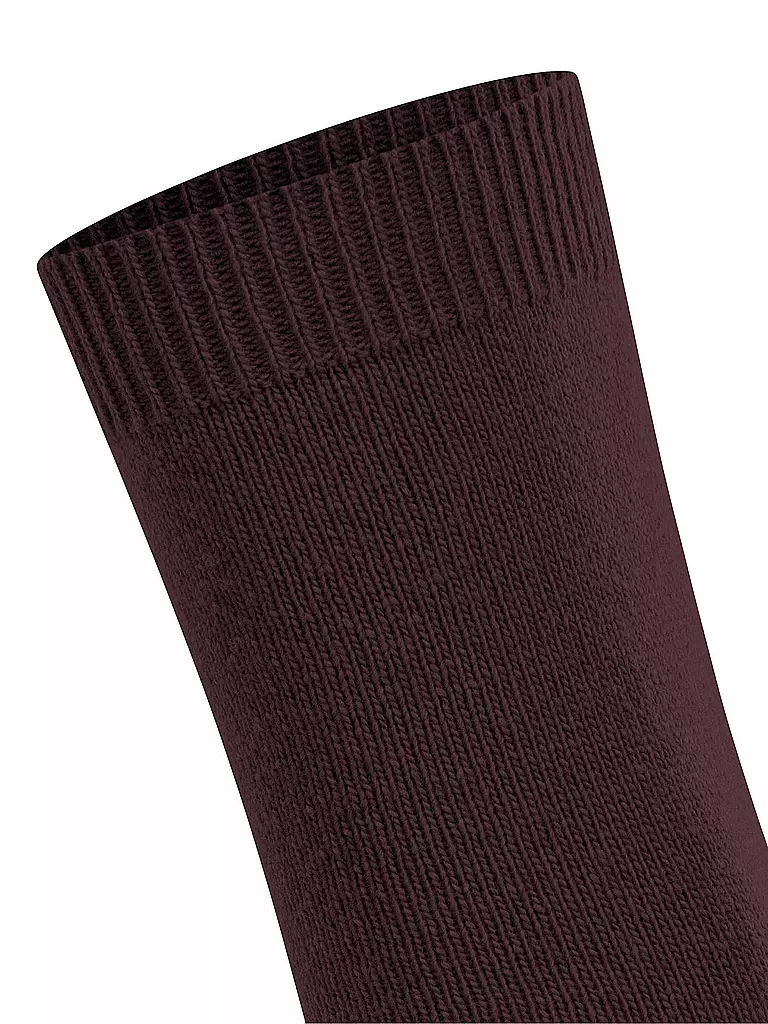 FALKE | Socken Cosy Wool barolo | rot